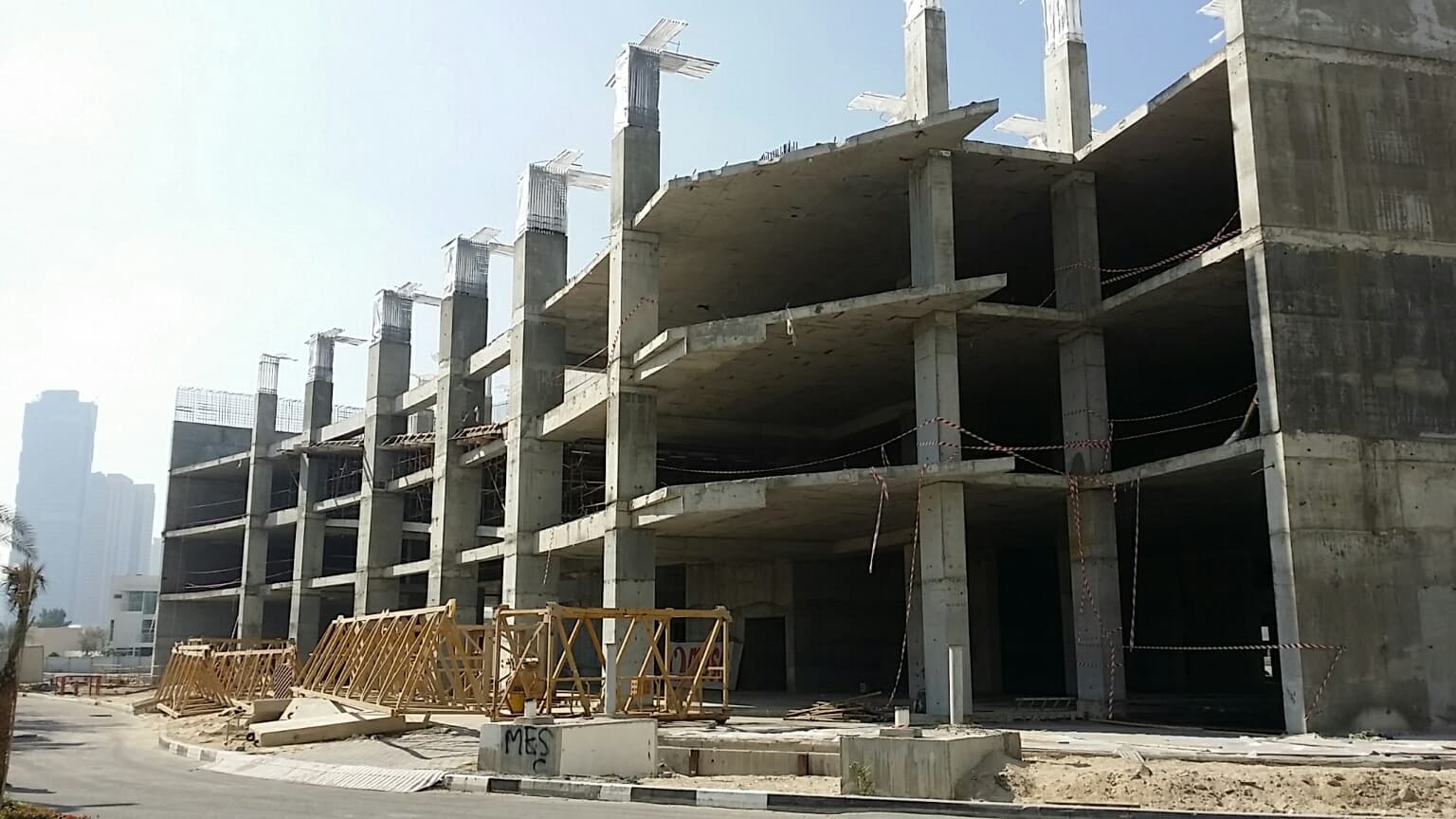 Varazze Tower construction site, Land Department inspection photo 1, 8 January 2015