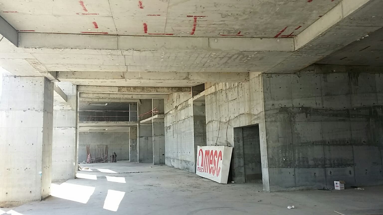 Varazze Tower construction site, Land Department inspection photo 2, 8 January 2015