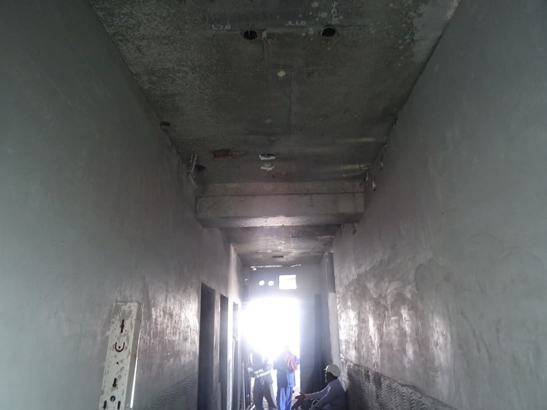 Varazze Tower construction site, Land Department inspection photo 7, 5 December 2016