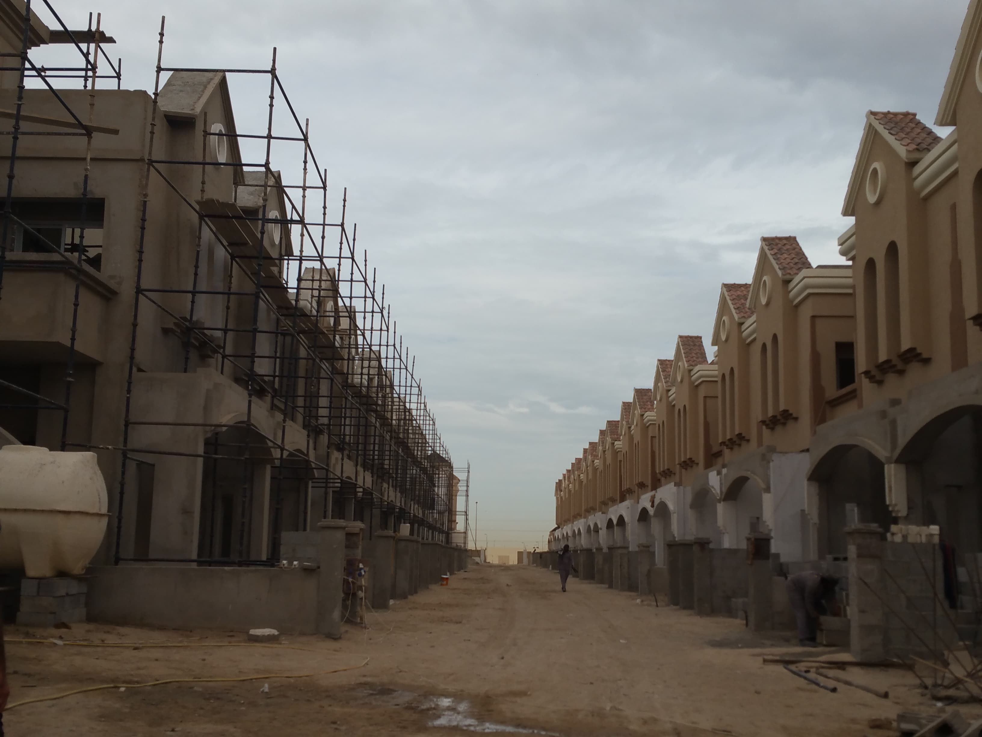 Sahara Livings construction site, Land Department inspection photo 5, 28 February 2016