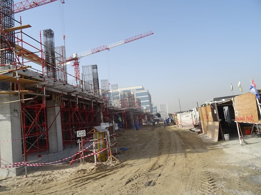 Tonino Lamborghini Residences construction site, Land Department inspection photo 5, 30 January 2019