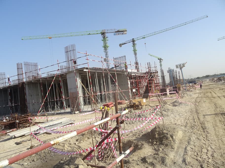Tonino Lamborghini Residences construction site, Land Department inspection photo 1, 30 January 2019