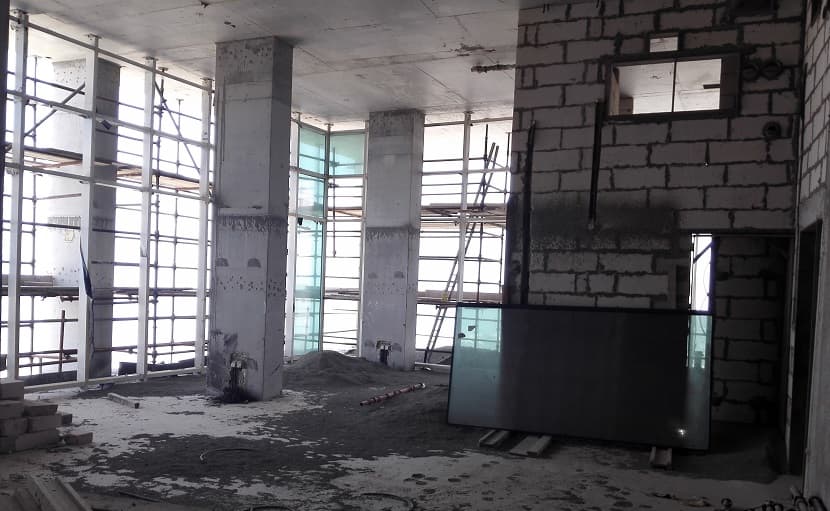 Varazze Tower construction site, Land Department inspection photo 9, 24 June 2020