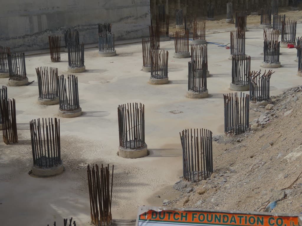 Seven City Jlt construction site, Land Department inspection photo 2, 2 April 2020