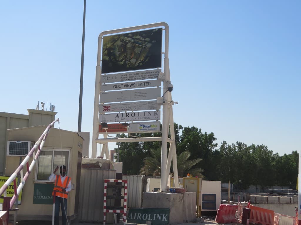 Seven City Jlt construction site, Land Department inspection photo 1, 19 October 2020