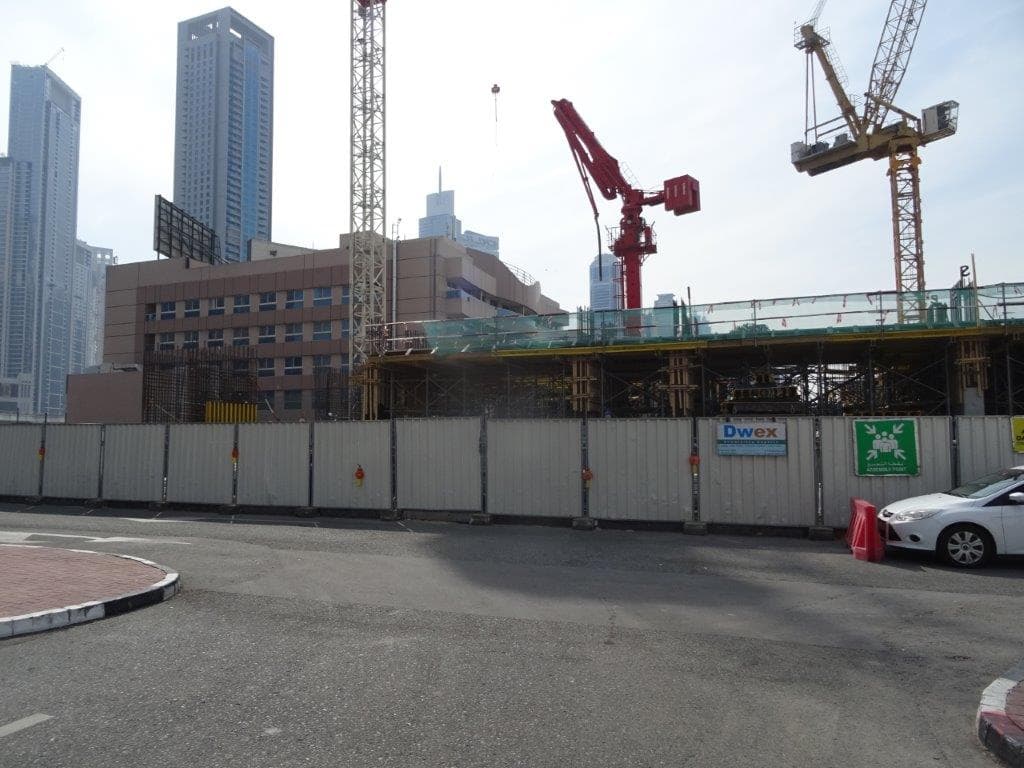 Mr.C Residences Downtown construction site, Land Department inspection photo 2, 17 January 2023