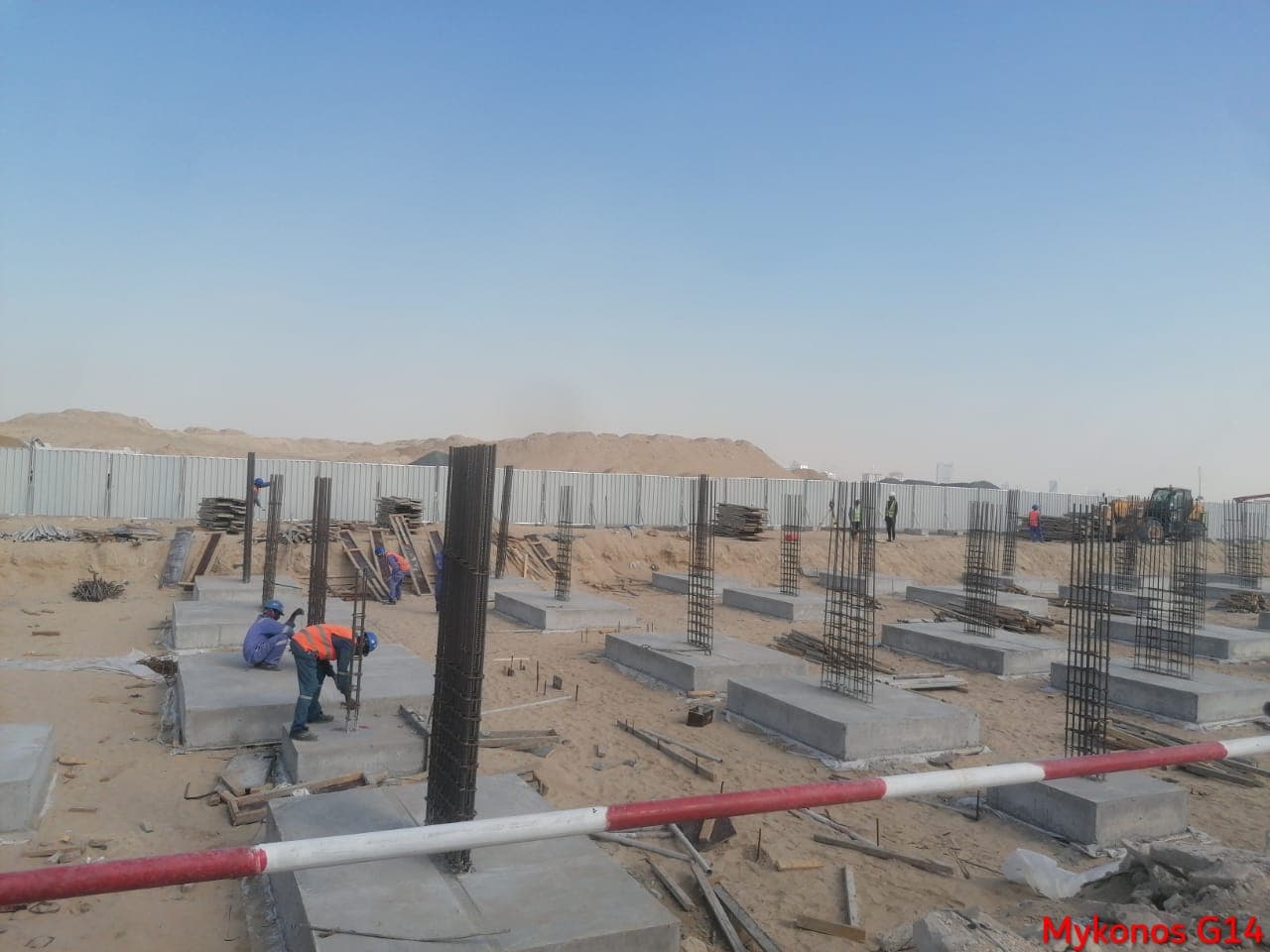موقع بناء داماك لاجونز - ميكونوس، صورة تفتيش الدائرة رقم 5، 17 أبريل 2024