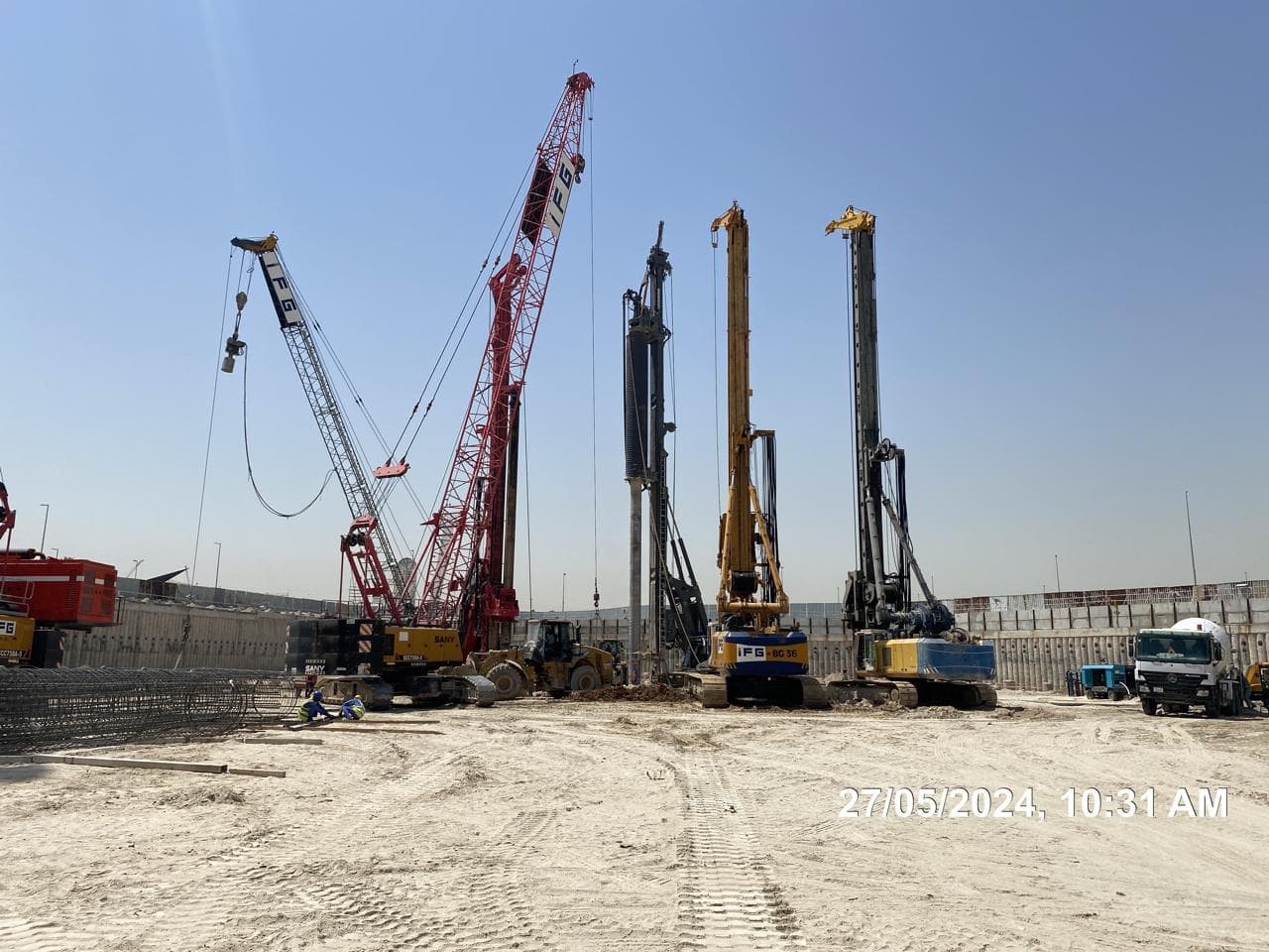 موقع بناء ديزاين كوارتر، صورة تفتيش الدائرة رقم 2، 3 يونيو 2024