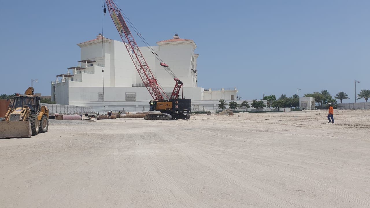 Ocean House construction site, Land Department inspection photo 2, 5 June 2023