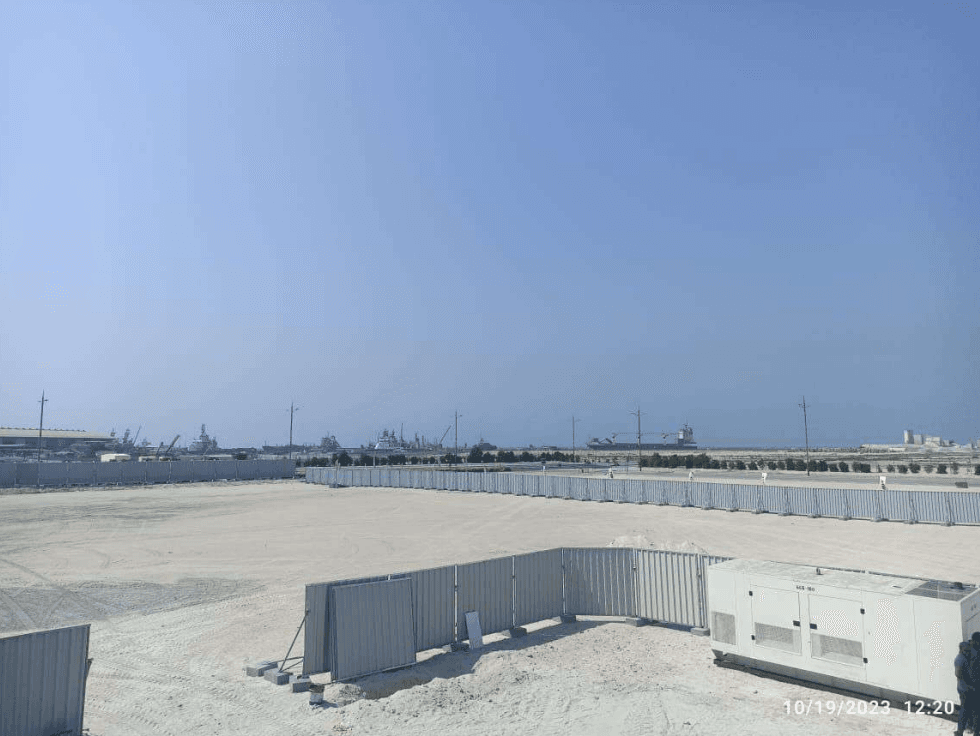 Oceanz 1 By Danube construction site, Land Department inspection photo 2, 24 October 2023