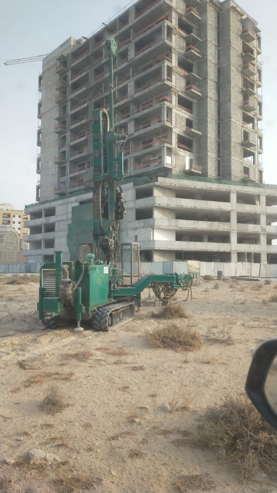 Samana Barari Views construction site, Land Department inspection photo 2, 1 November 2023