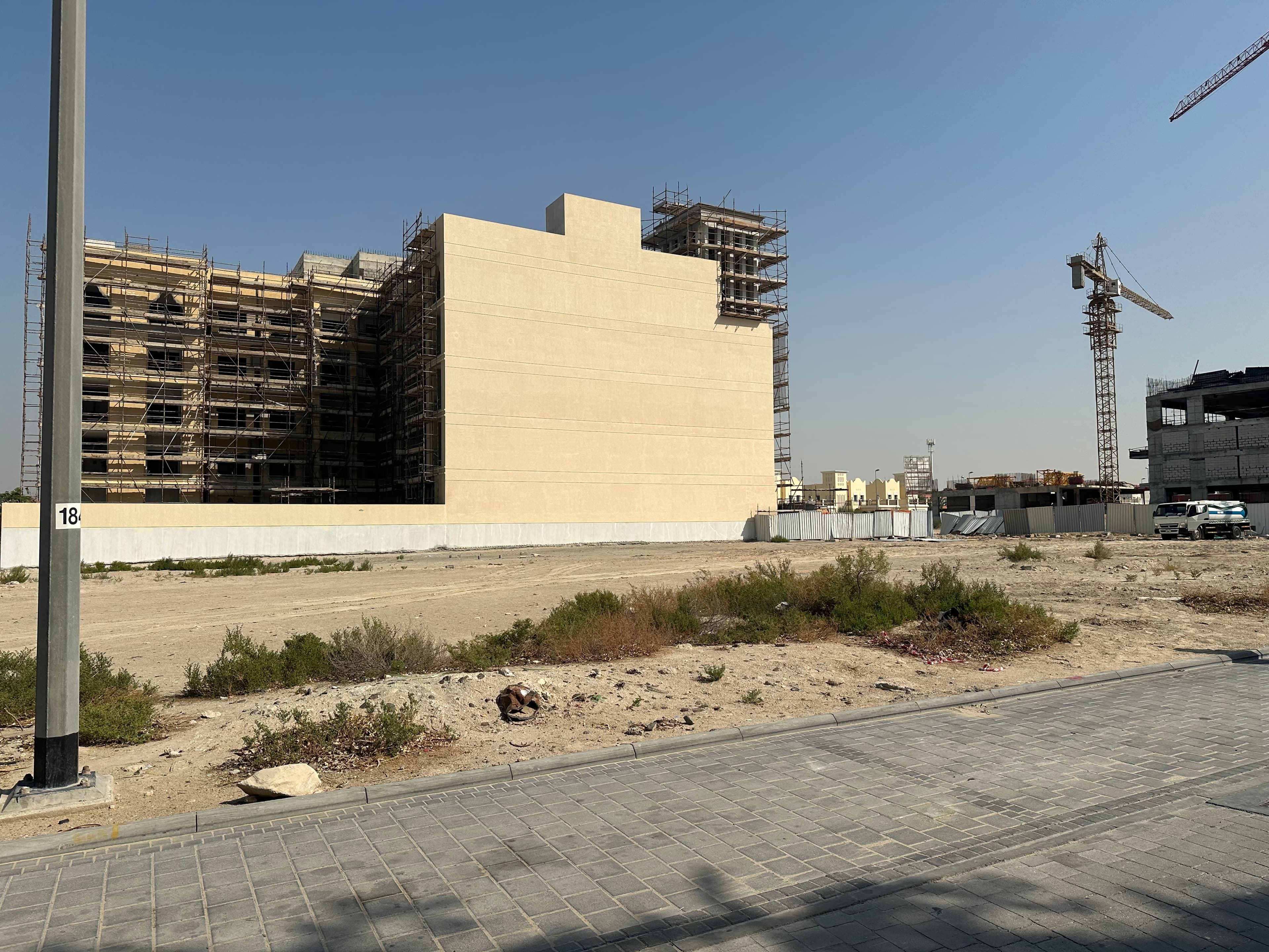 Aveline Residences By Citi Developers construction site, Land Department inspection photo 3, 5 December 2023