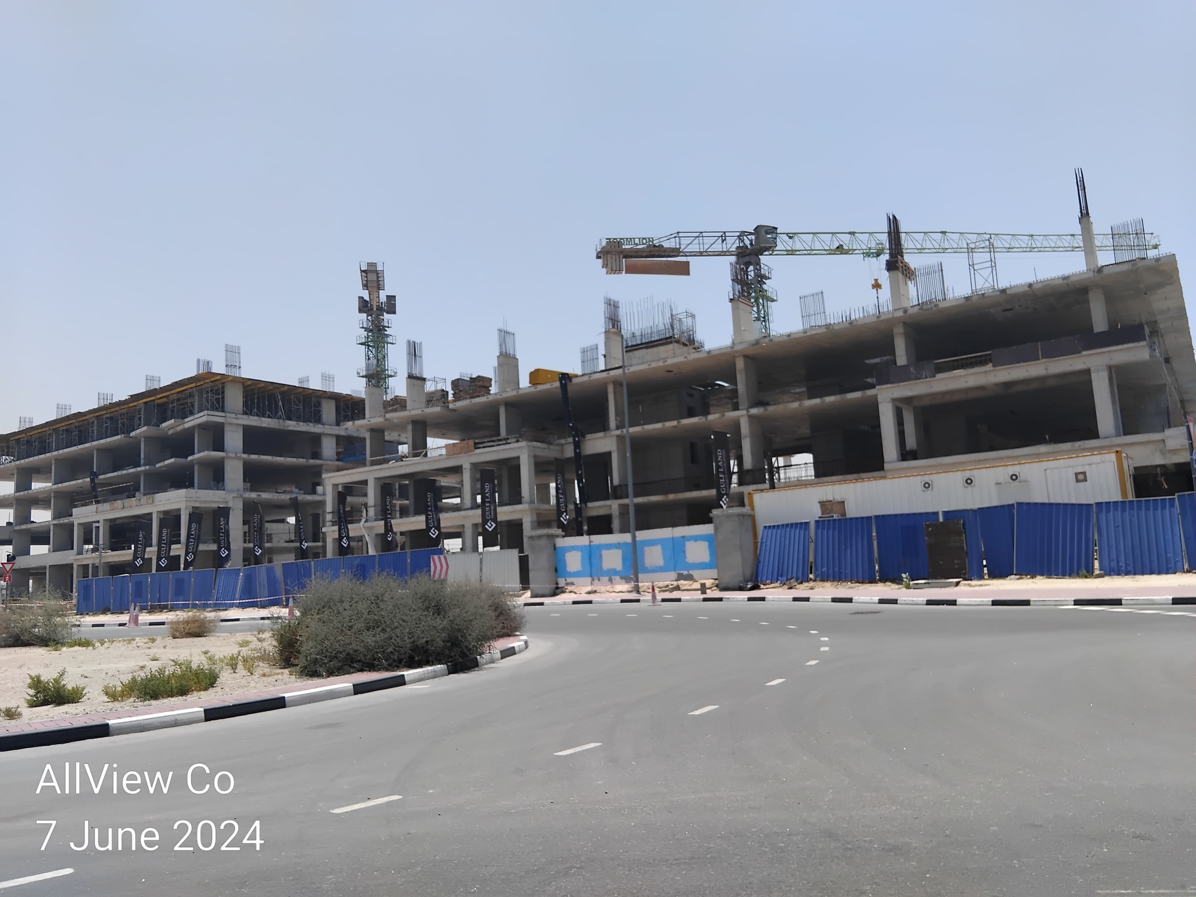 Tonino Lamborghini Residences construction site, Land Department inspection photo 6, 7 June 2024