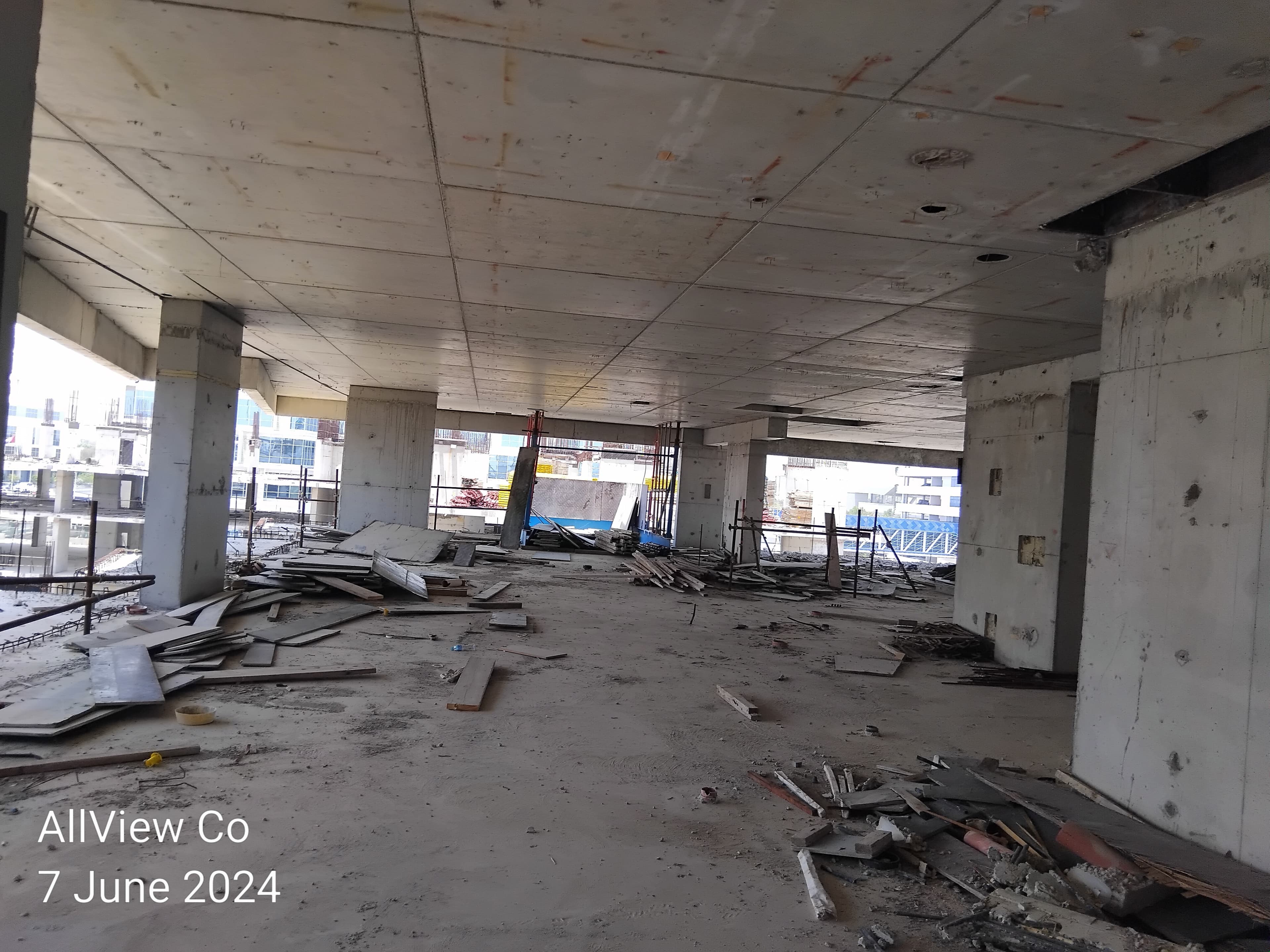Tonino Lamborghini Residences construction site, Land Department inspection photo 5, 7 June 2024