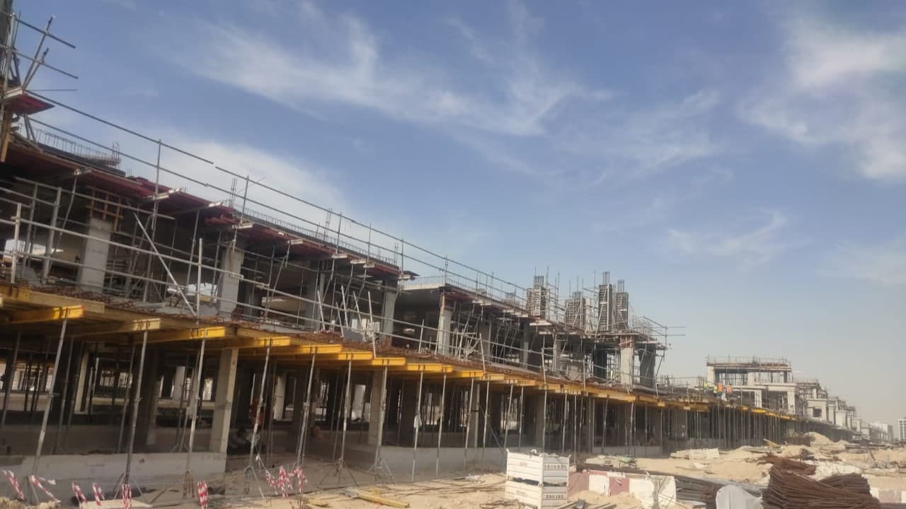 Damac Lagoons - Portofino construction site, Land Department inspection photo 4, 15 March 2024