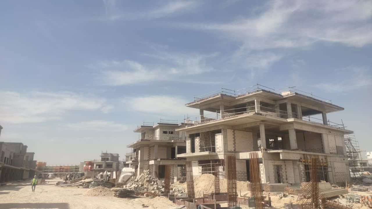 Damac Lagoons - Portofino construction site, Land Department inspection photo 2, 15 March 2024