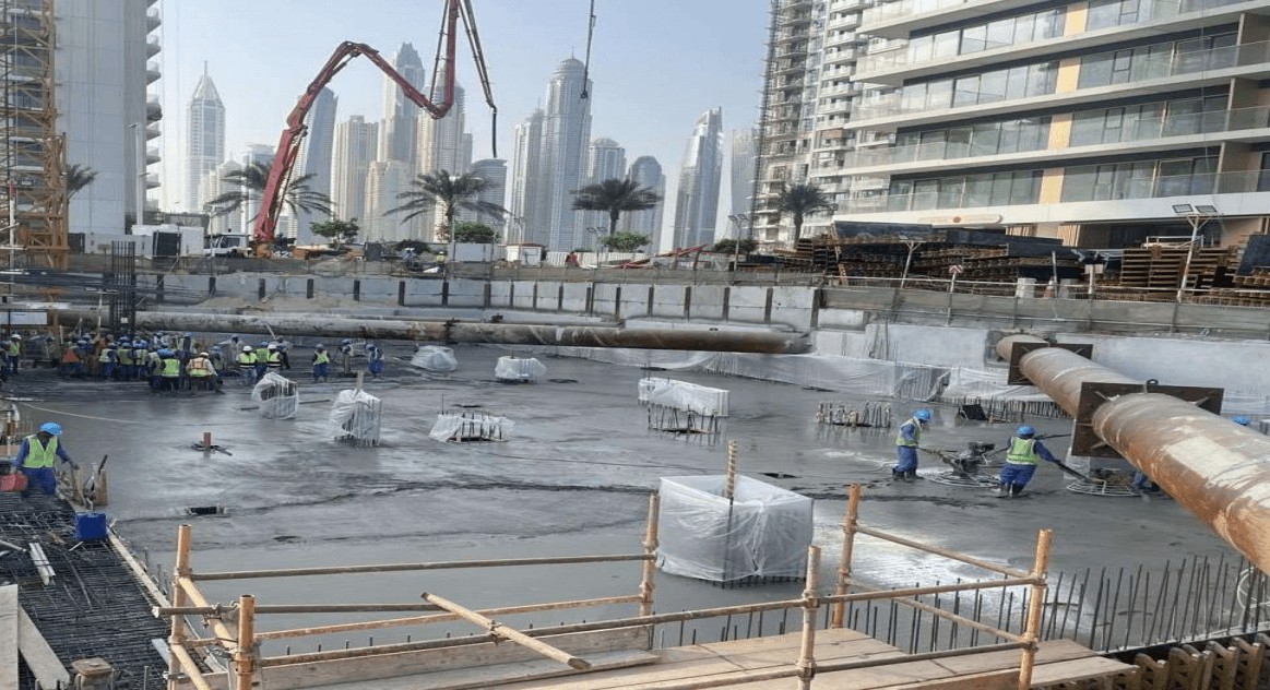 موقع بناء العنوان ذا باي، صورة تفتيش الدائرة رقم 6، 23 أغسطس 2024
