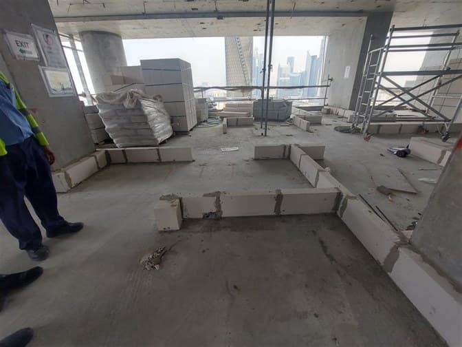 Mr.C Residences Downtown construction site, Land Department inspection photo 5, 30 December 2024