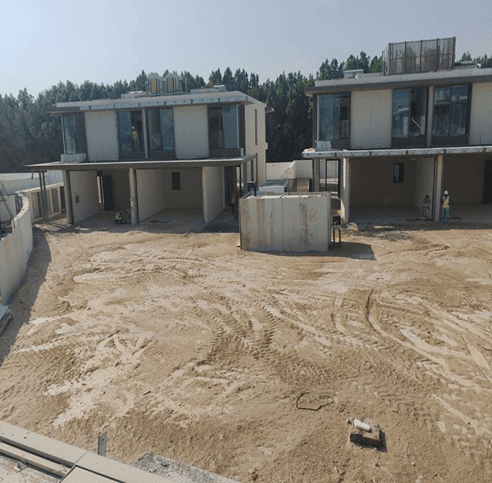 Nad Al Sheba Gardens Phase 3 construction site, Land Department inspection photo 10, 3 December 2025