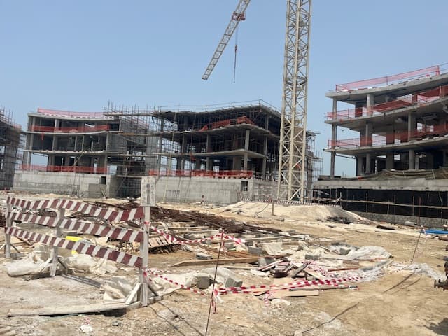 Zaya Zuha Island construction site, Land Department inspection photo 3, 22 August 2024
