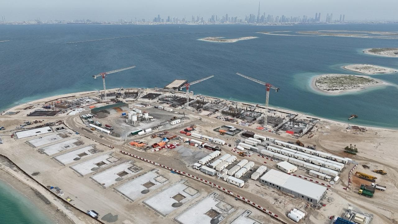 Zaya Zuha Island construction site, Land Department inspection photo 4, 20 March 2024