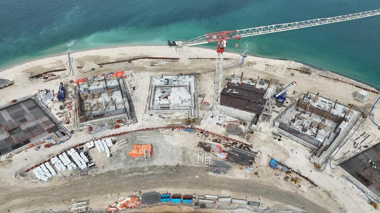 Zaya Zuha Island construction site, Land Department inspection photo 2, 20 March 2024
