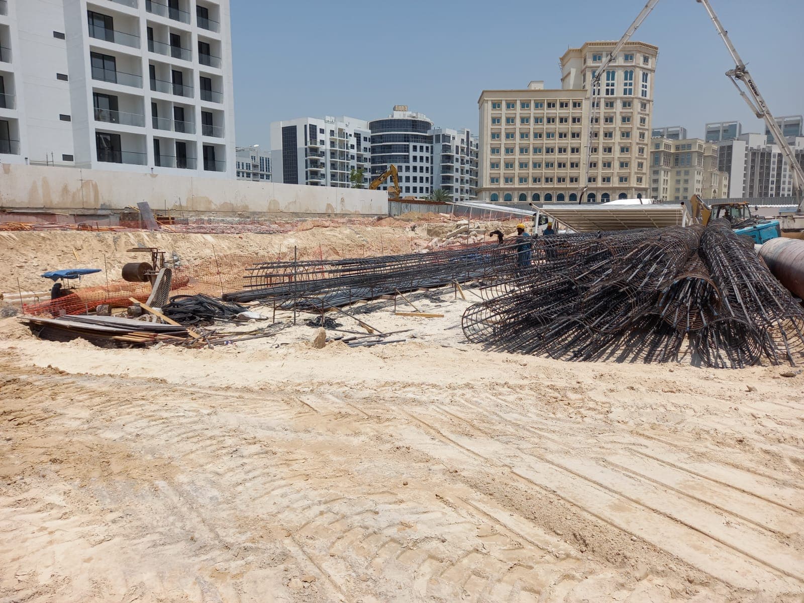Samana Skyros construction site, Land Department inspection photo 2, 21 May 2024