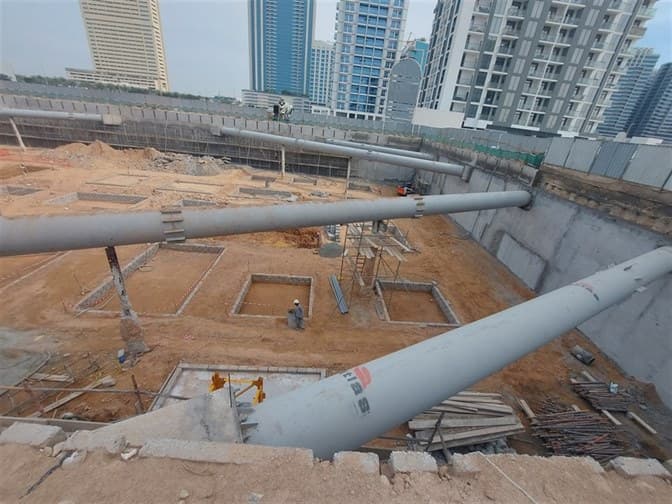 Samana Ivy Gardens construction site, Land Department inspection photo 3, 7 February 2025