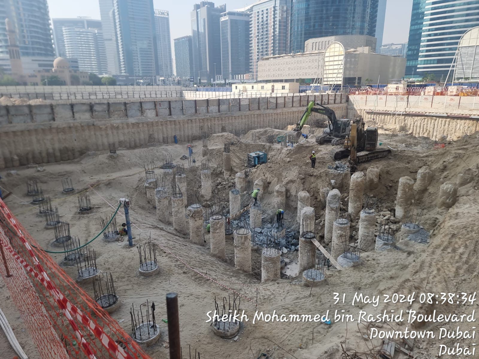 موقع بناء رو? مساكن المنزل من ?رث، صورة تفتيش الدائرة رقم 4، 3 يونيو 2024