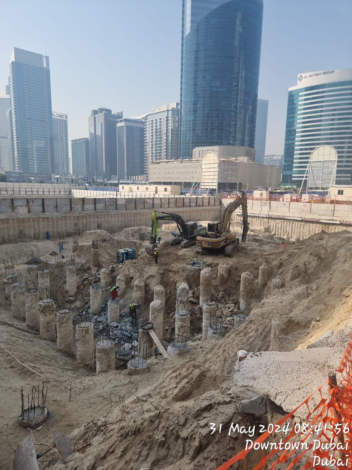 موقع بناء رو? مساكن المنزل من ?رث، صورة تفتيش الدائرة رقم 1، 3 يونيو 2024