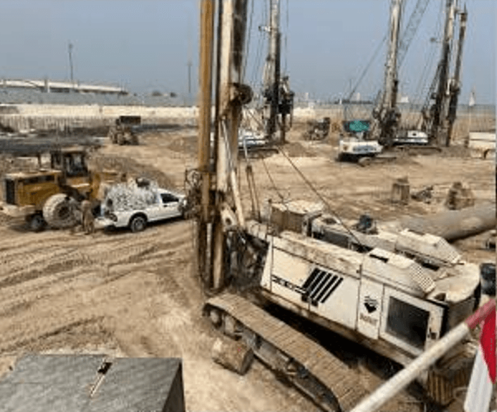 Oceanz 1 By Danube construction site, Land Department inspection photo 1, 8 August 2024