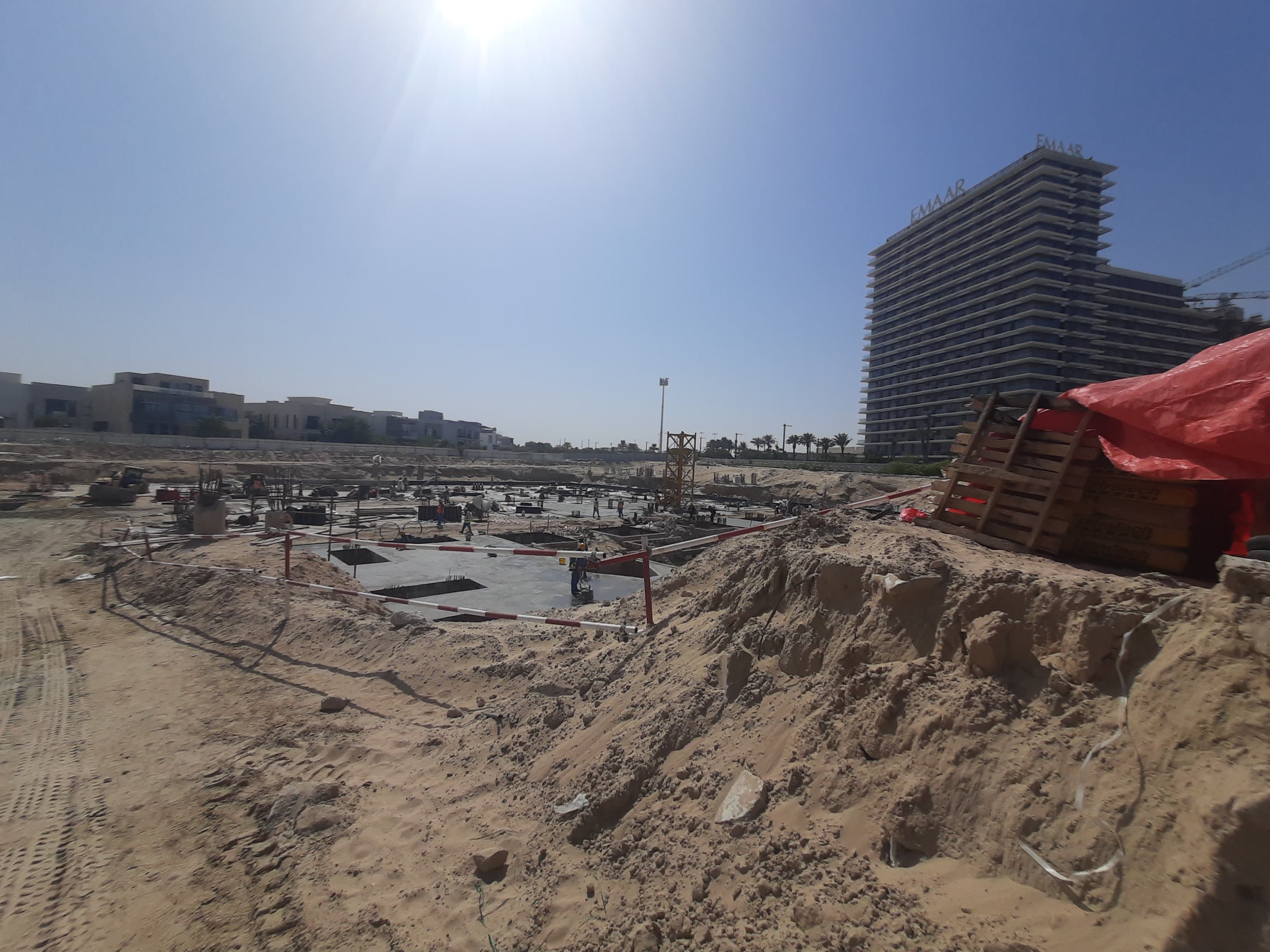Club Drive construction site, Land Department inspection photo 5, 13 September 2024