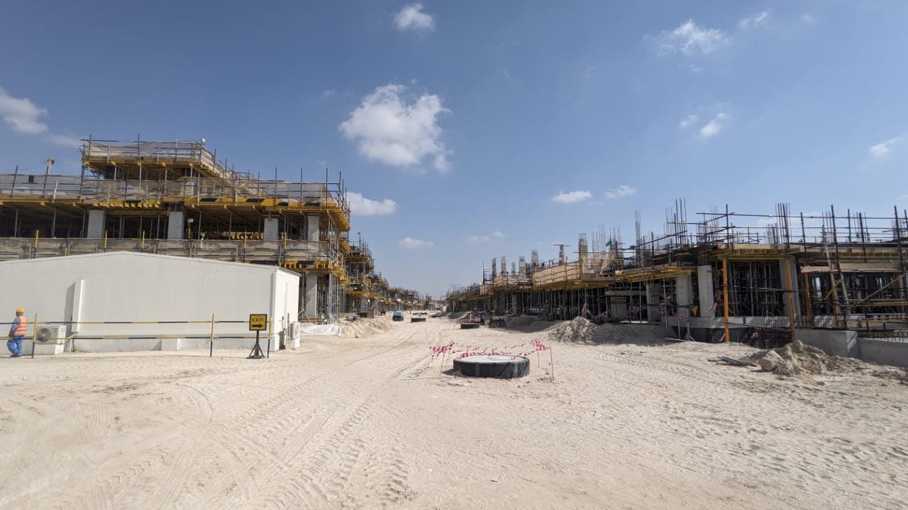Sobha Estates construction site, Land Department inspection photo 4, 23 April 2024