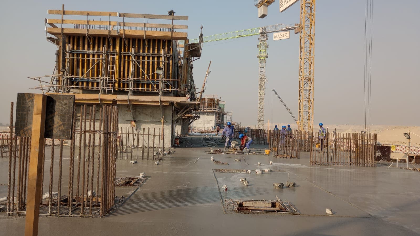 Azizi Venice 4 construction site, Land Department inspection photo 5, 10 September 2024