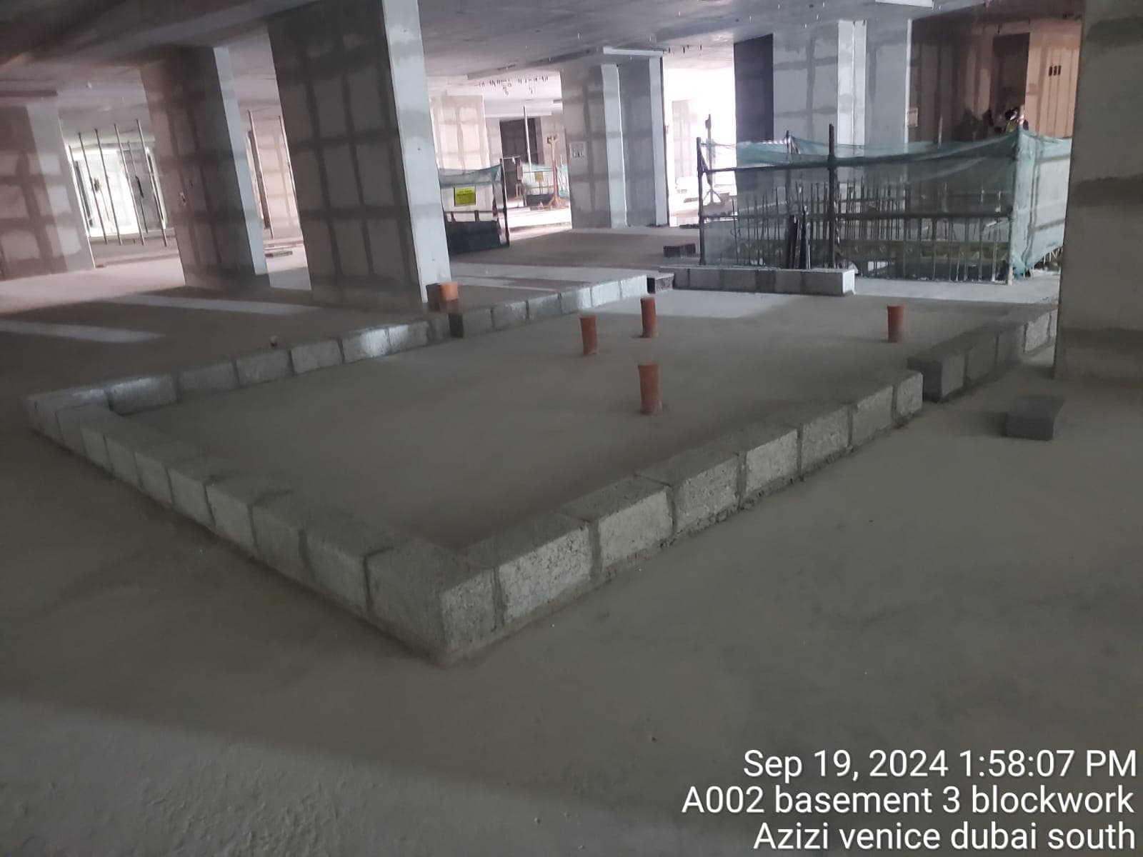 Azizi Venice 2 construction site, Land Department inspection photo 4, 10 September 2024