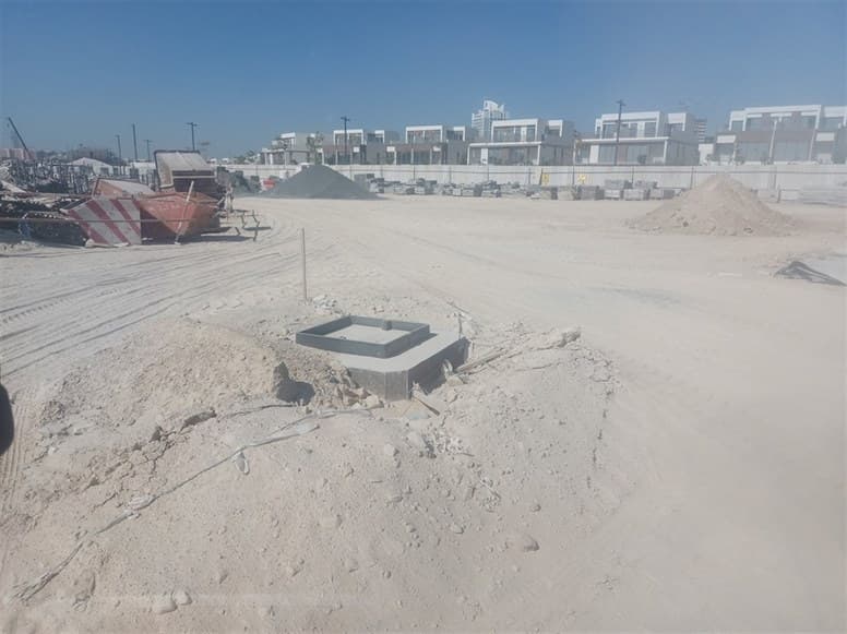 Plagette 32 construction site, Land Department inspection photo 2, 24 January 2025