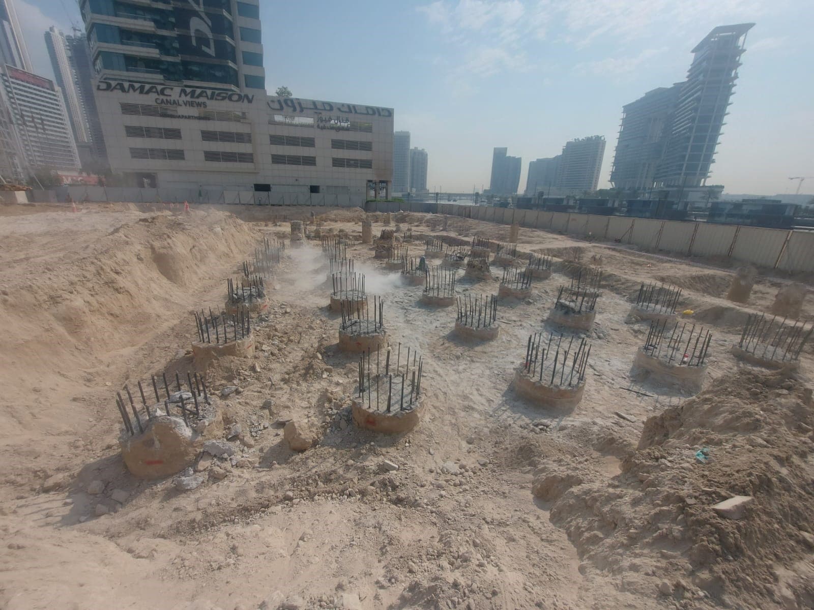 The Crestmark construction site, Land Department inspection photo 2, 4 July 2024