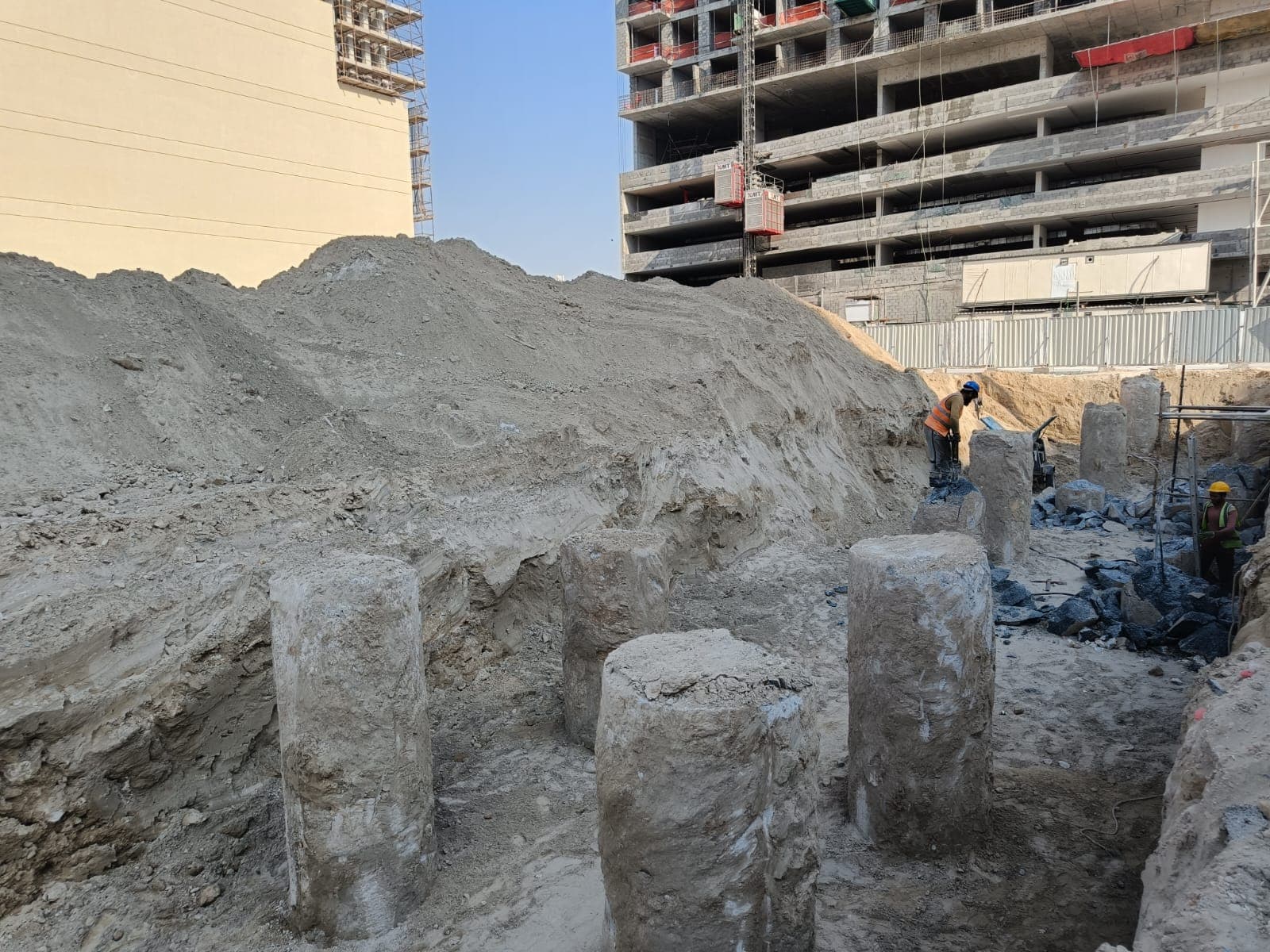 Aveline Residences By Citi Developers construction site, Land Department inspection photo 3, 13 November 2024