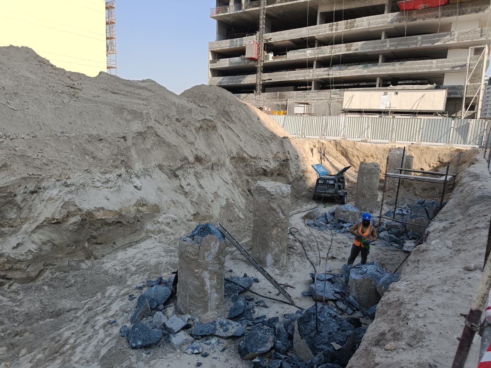 Aveline Residences By Citi Developers construction site, Land Department inspection photo 2, 13 November 2024