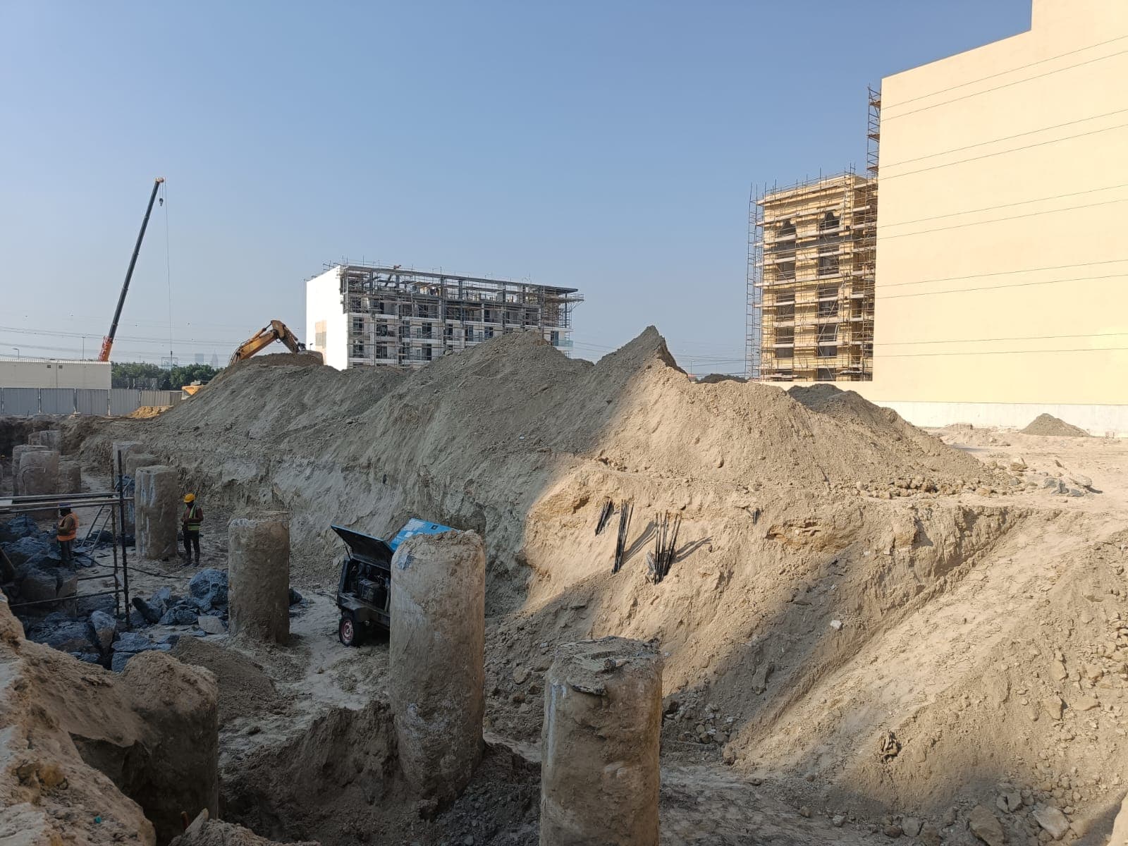 Aveline Residences By Citi Developers construction site, Land Department inspection photo 1, 13 November 2024