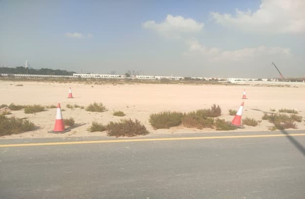 Nad Al Sheba Gardens Phase 4 construction site, Land Department inspection photo 3, 12 February 2024
