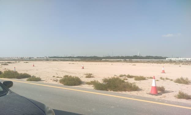 Nad Al Sheba Gardens Phase 4 construction site, Land Department inspection photo 1, 12 February 2024
