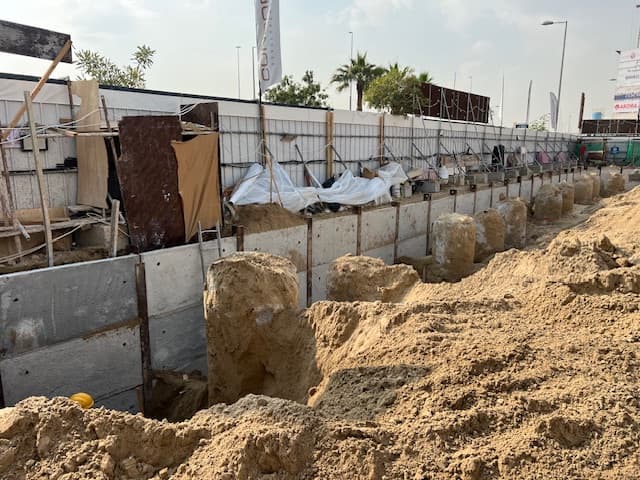 Sonate Residences By Condor construction site, Land Department inspection photo 3, 14 January 2025