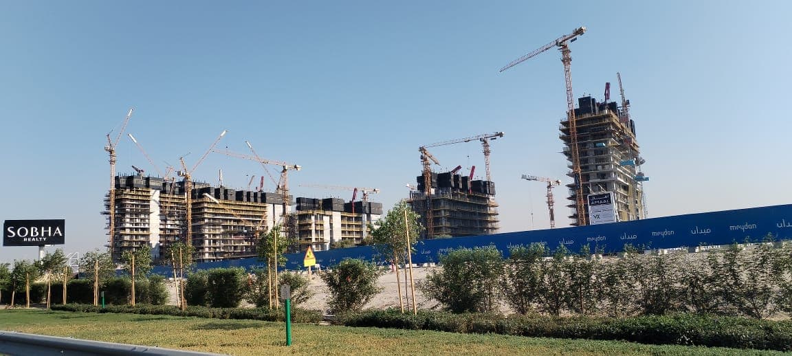 Sobha One construction site, Land Department inspection photo 7, 4 November 2024