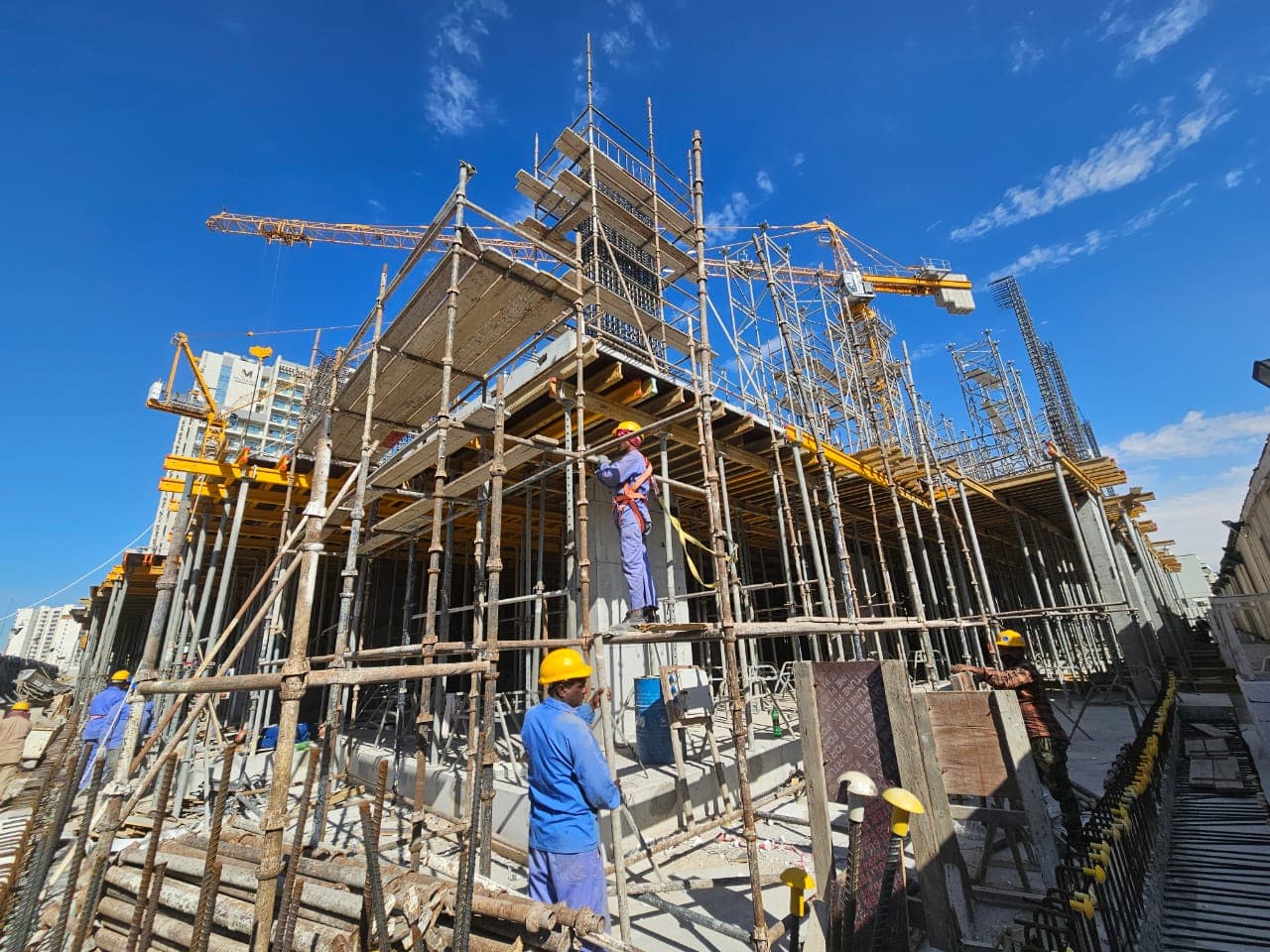 The Stella Residences construction site, Land Department inspection photo 5, 8 January 2025