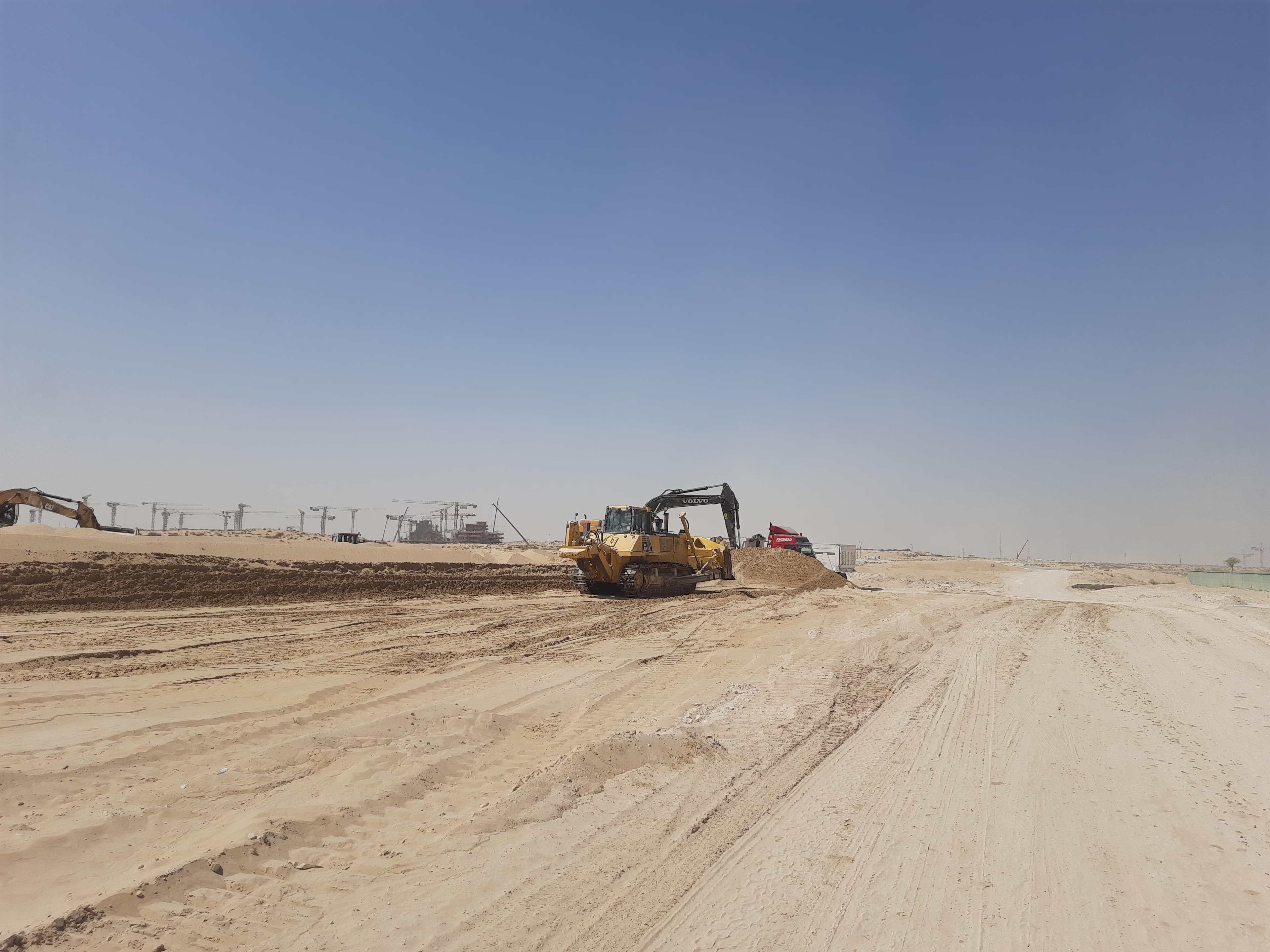 Fairway Villas 3 construction site, Land Department inspection photo 3, 16 September 2024