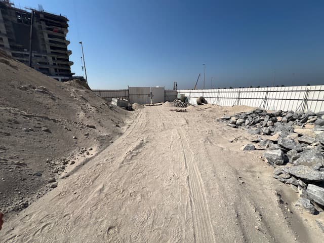 Edgewater Residences 2 construction site, Land Department inspection photo 2, 27 January 2025