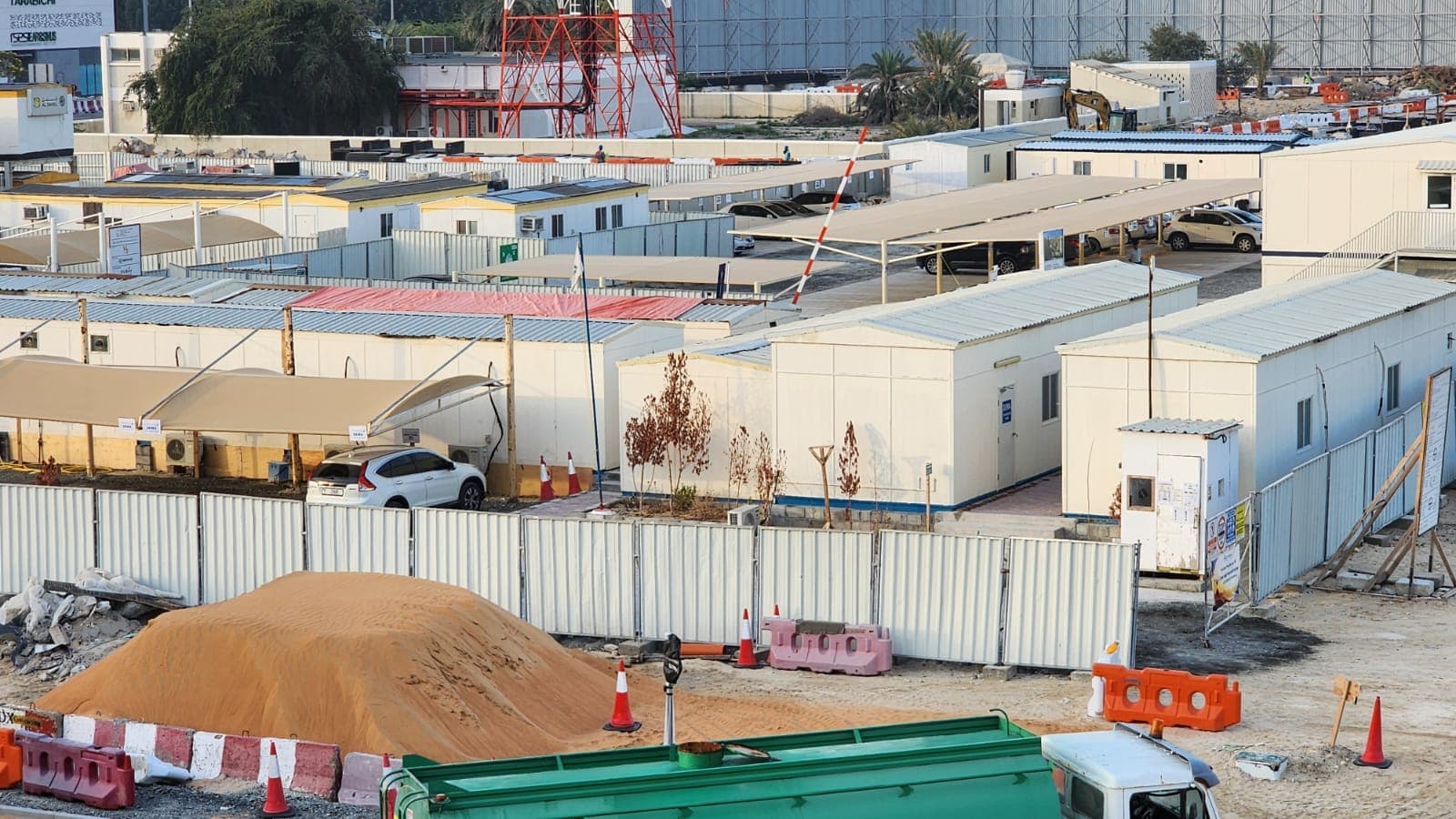 Riwa construction site, Land Department inspection photo 1, 28 March 2024