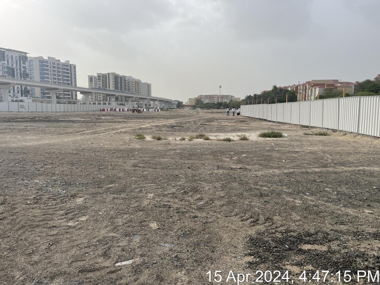 Beverly Gardens By Aa And Hmb Real Estate Development construction site, Land Department inspection photo 1, 25 April 2024