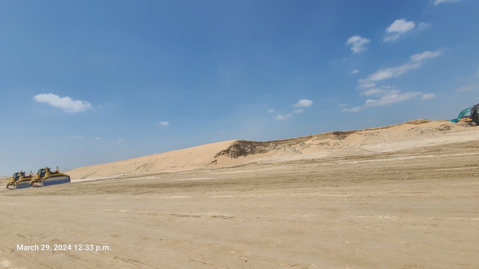 The Oasis - Palmiera 2 construction site, Land Department inspection photo 2, 1 April 2024